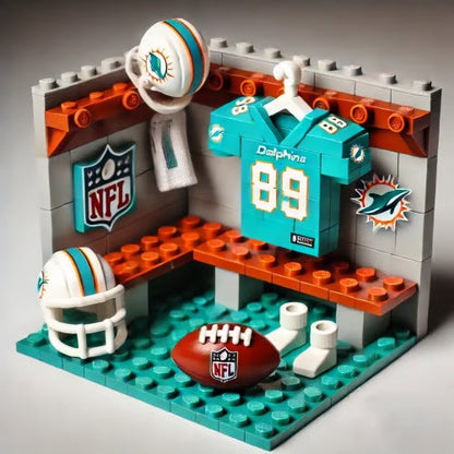 🏈 NFL LEGO® Locker Room – Build Your Ultimate Football Headquarters!