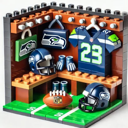 🏈 NFL LEGO® Locker Room – Build Your Ultimate Football Headquarters!