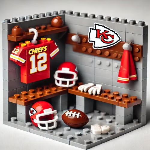 🏈 NFL LEGO® Locker Room – Build Your Ultimate Football Headquarters!
