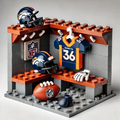 🏈 NFL LEGO® Locker Room – Build Your Ultimate Football Headquarters!