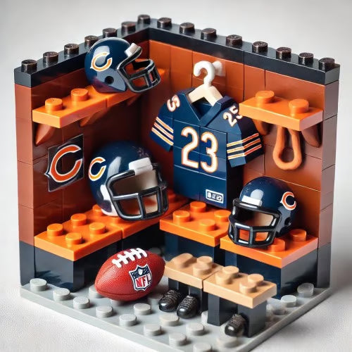 🏈 NFL LEGO® Locker Room – Build Your Ultimate Football Headquarters!