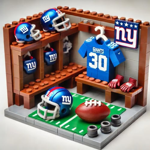 🏈 NFL LEGO® Locker Room – Build Your Ultimate Football Headquarters!