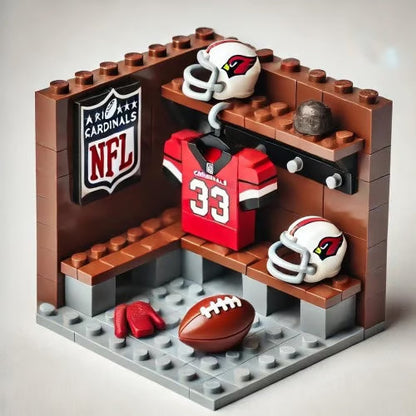 🏈 NFL LEGO® Locker Room – Build Your Ultimate Football Headquarters!