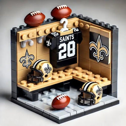 🏈 NFL LEGO® Locker Room – Build Your Ultimate Football Headquarters!