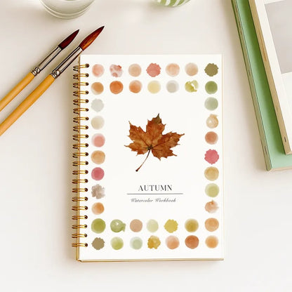 🔥LAST DAY SALE 60% OFF 🖼️Beginner-Friendly💕 Watercolor Workbook