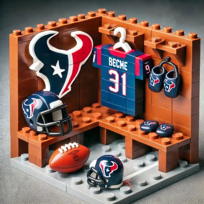 🏈 NFL LEGO® Locker Room – Build Your Ultimate Football Headquarters!